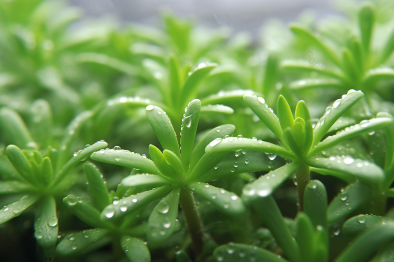 雨中植物露珠春天万物生长,高清,摄影图,摄影图片,图片大全,摄影图免费下载
